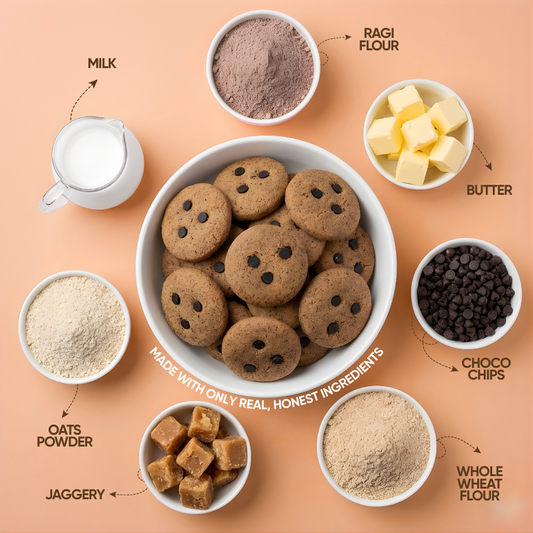 Vegan Ragi Choco Chip Cookies Product vendor