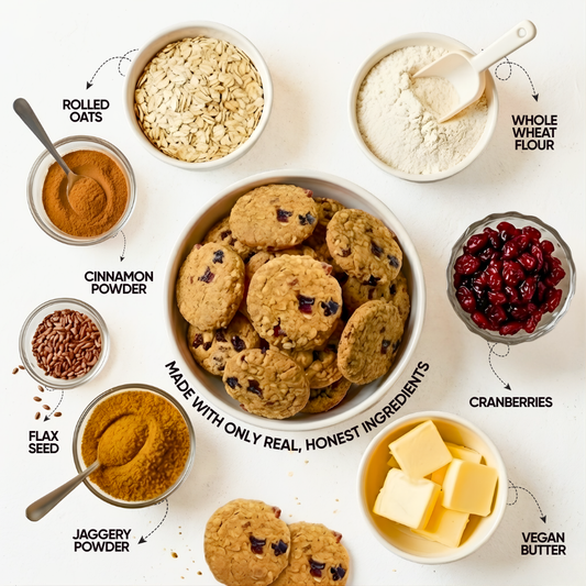 Vegan Oatmeal Cranberry Cookies Product vendor