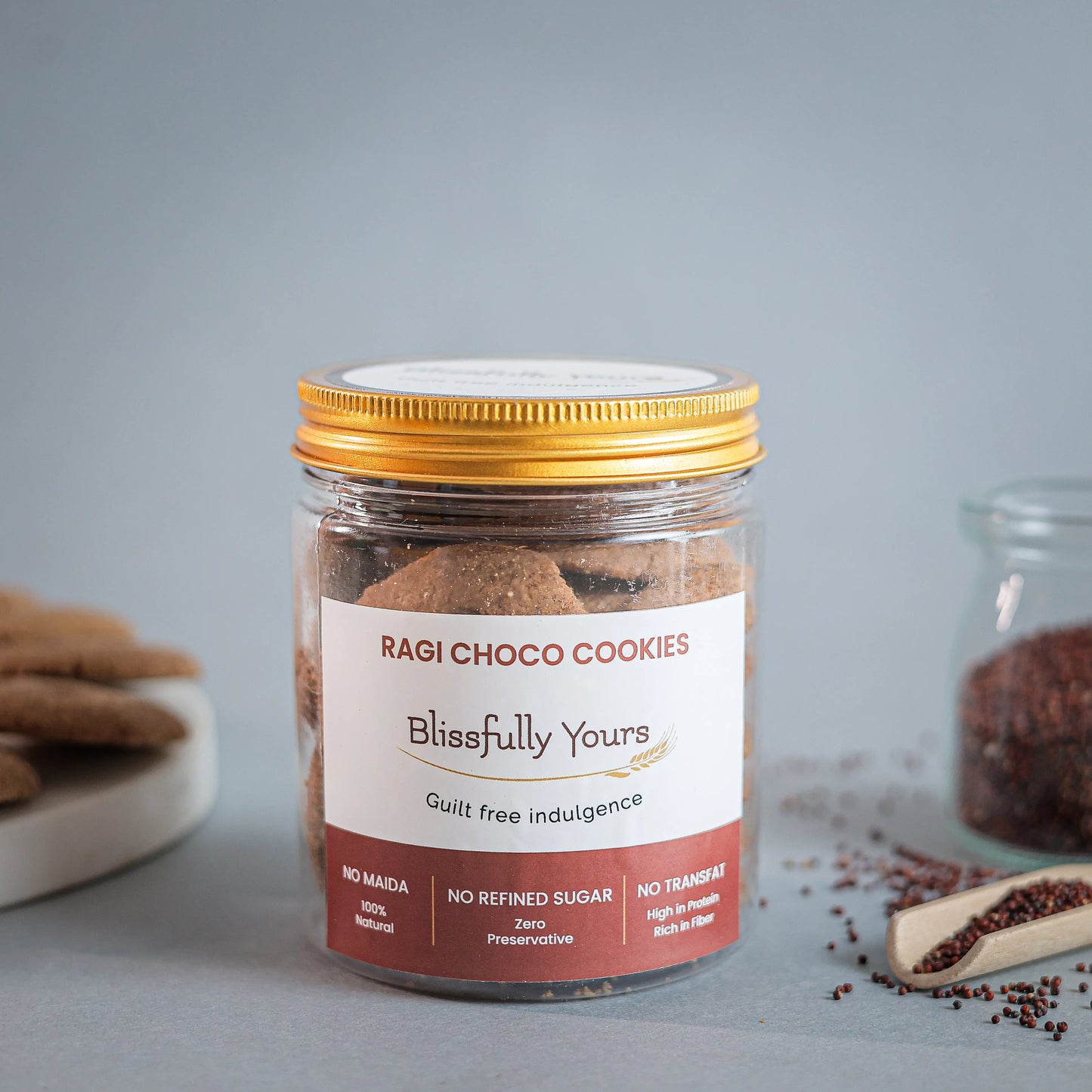 Ragi Choco- Chips Cookies Blissfully Yours