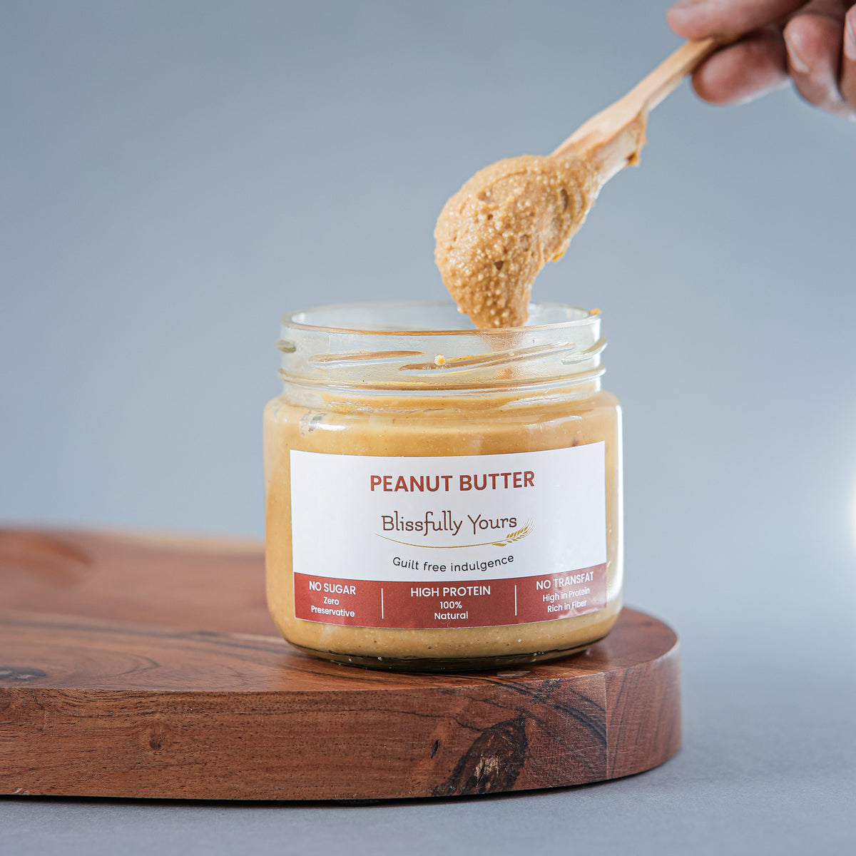 Blissfully Yours Peanut Butter A jar full of Love