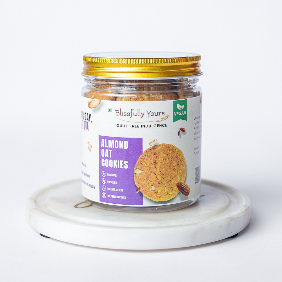 Vegan Almond Oats Cookies Product vendor