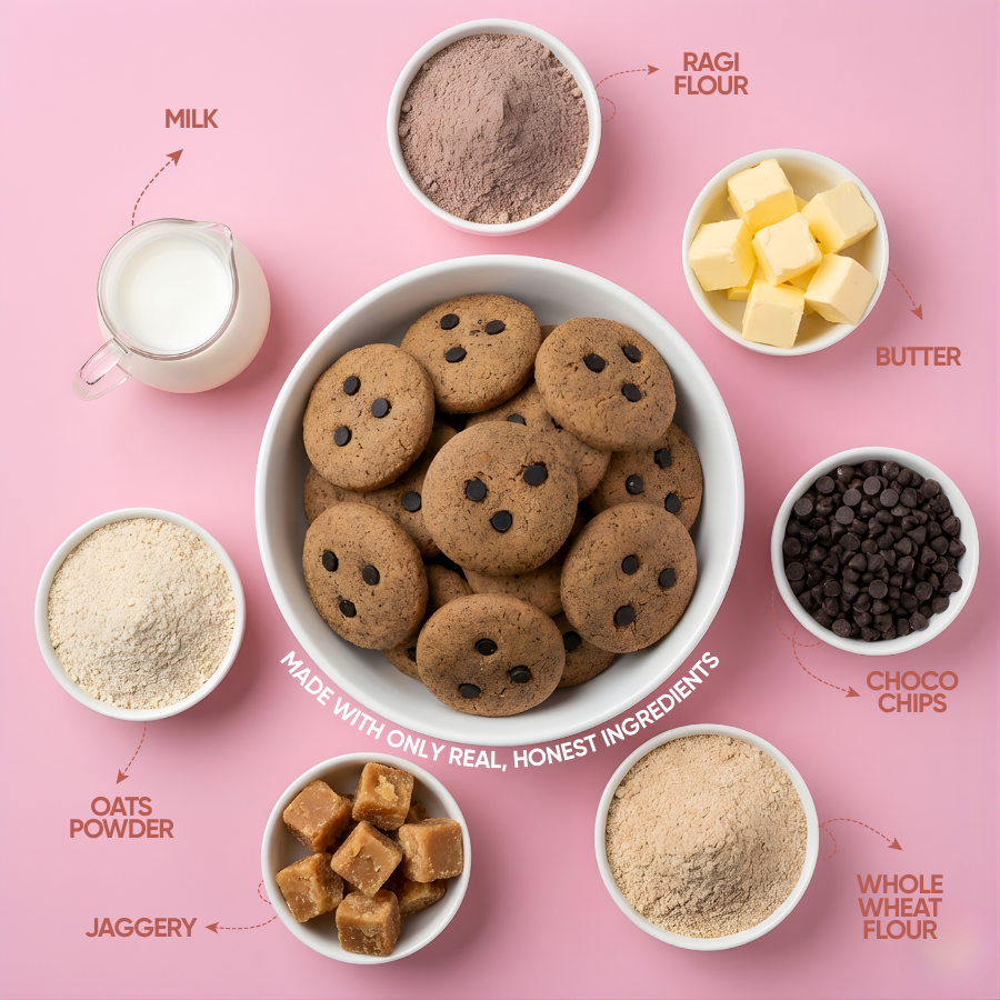 Ragi Choco Chip Cookies Product vendor