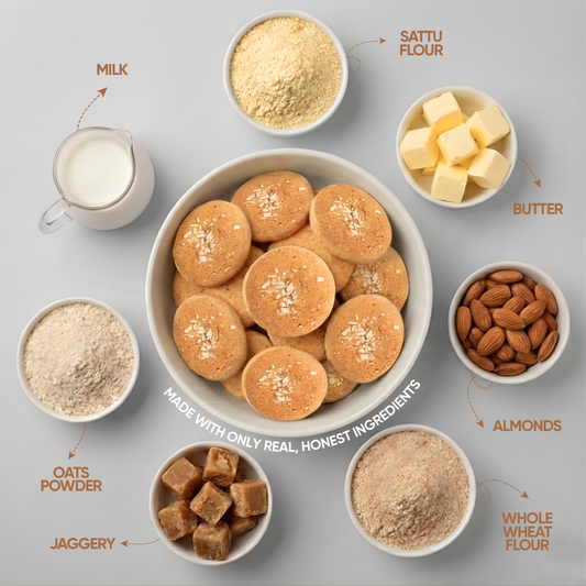 Sattu Almond Cookies Product vendor