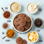 Vegan Oatmeal Double Choco Chip Cookis Product vendor