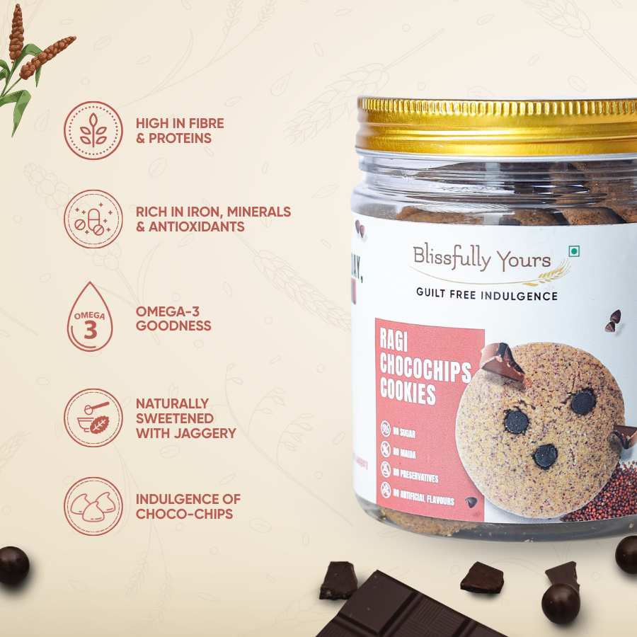 Ragi Choco Chip Cookies Product vendor
