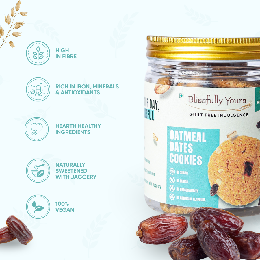 Vegan Oatmeal Dates Cookies Product vendor