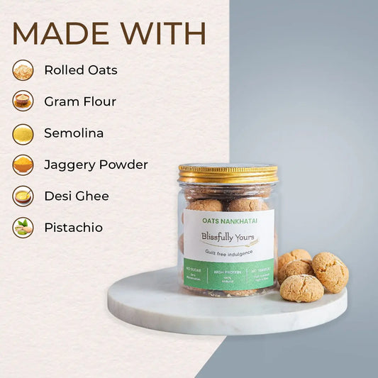 Oats Nankhatai Blissfully Yours