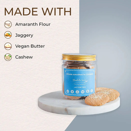 Vegan Amaranth Cookies Blissfully Yours