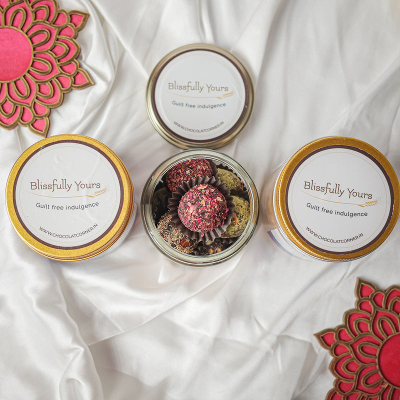 KHUSHIYAN A basket of Oatmeal Cookies & Healthy ladoos Product vendor