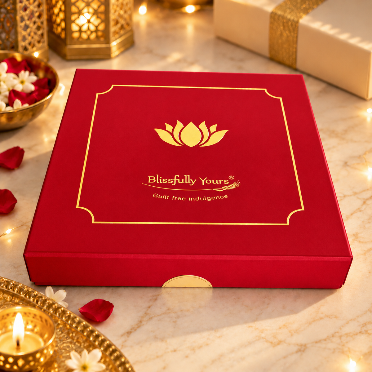 Khushiyan – 16-Piece Guilt-free Sweet Gift Box | Blissfully Yours Product vendor