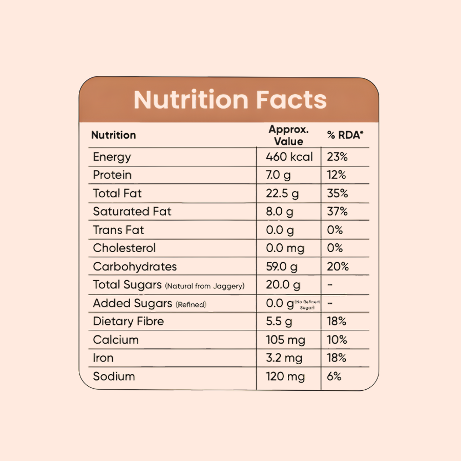 Vegan Ragi Choco Chip Cookies Product vendor