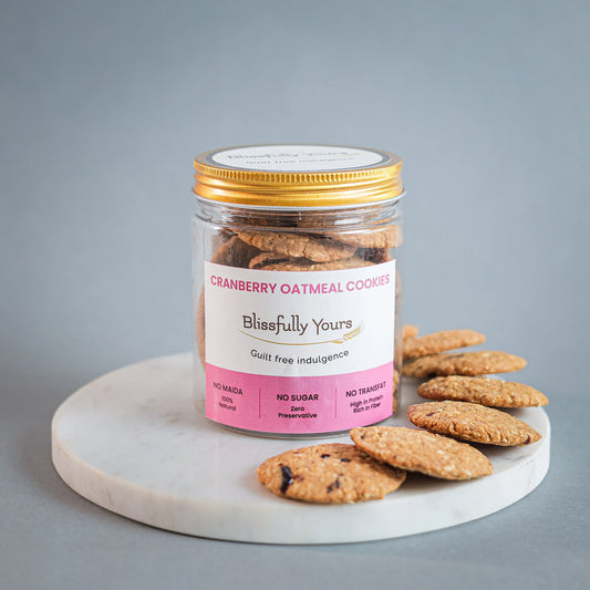 Oatmeal Cranberry Cookies Blissfully Yours