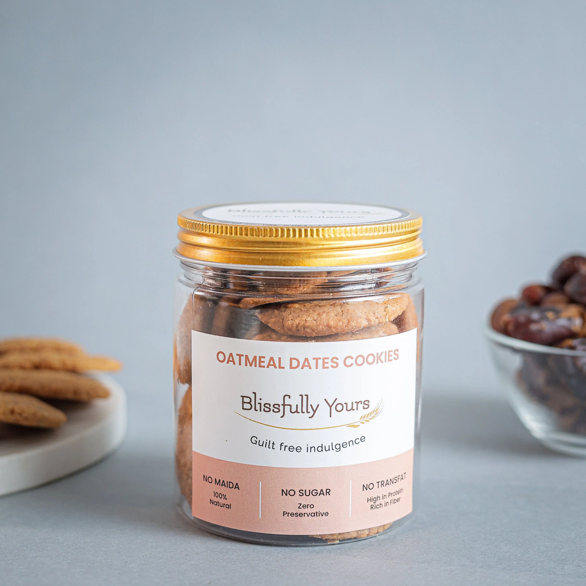 Oatmeal Dates Cookies Blissfully Yours