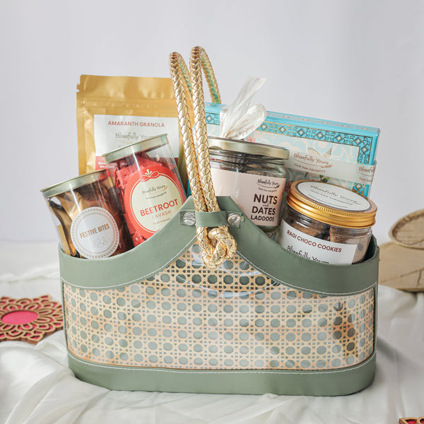 PARV Premium gifting basket with assorted goodies