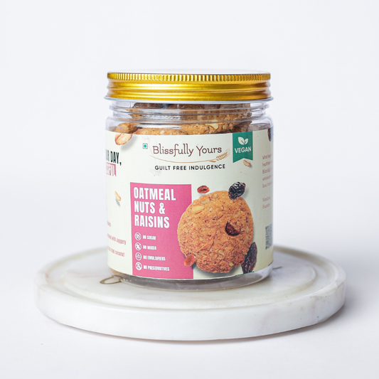 Vegan Oatmeal Nuts & Raisins Cookies Product vendor