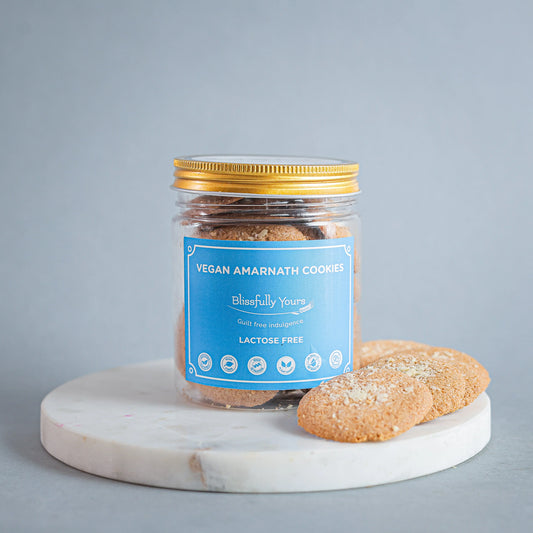 Vegan Amaranth Cookies Blissfully Yours
