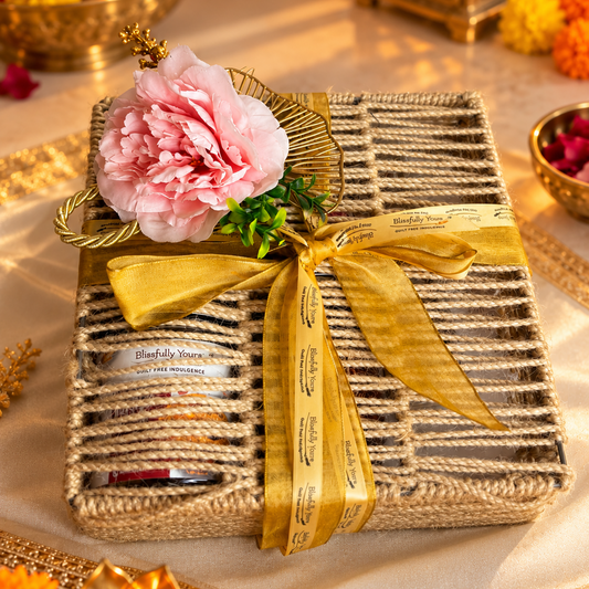 Ashirwad – Diwali Gift Hamper with Cookies, Beetroot Lavash & Festive Treats | Blissfully Yours Product vendor
